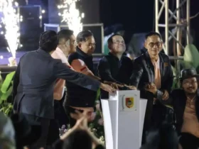 Malam puncak Jember Kota Cerutu Indonesia (JKCI) 2026 di Pantai Watu Ulo, Sabtu (1/8/2026) (foto: istimewa)