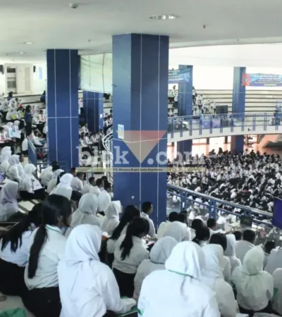 Para mahasiswa baru peserta Prastudi Kampus 2026 Politeknik Negeri Malang (foto: BEM Polinema for Blok-a.com)