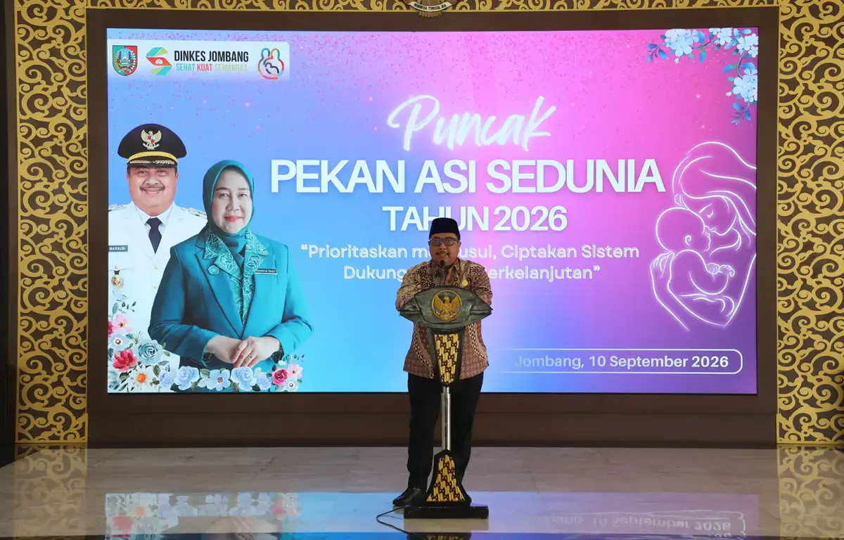 Capai 73,1 Persen, Pemkab Jombang Perkuat Dukungan ASI Eksklusif Lewat Tiga Program Inovatif