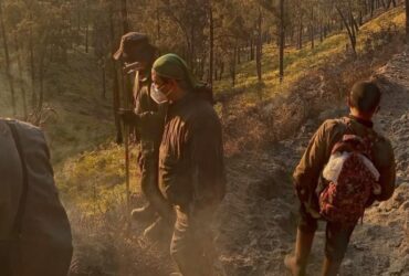 Musim Kemarau, Karhutla Kembali Terjadi di Puncak Kawinajang Pujon Malang