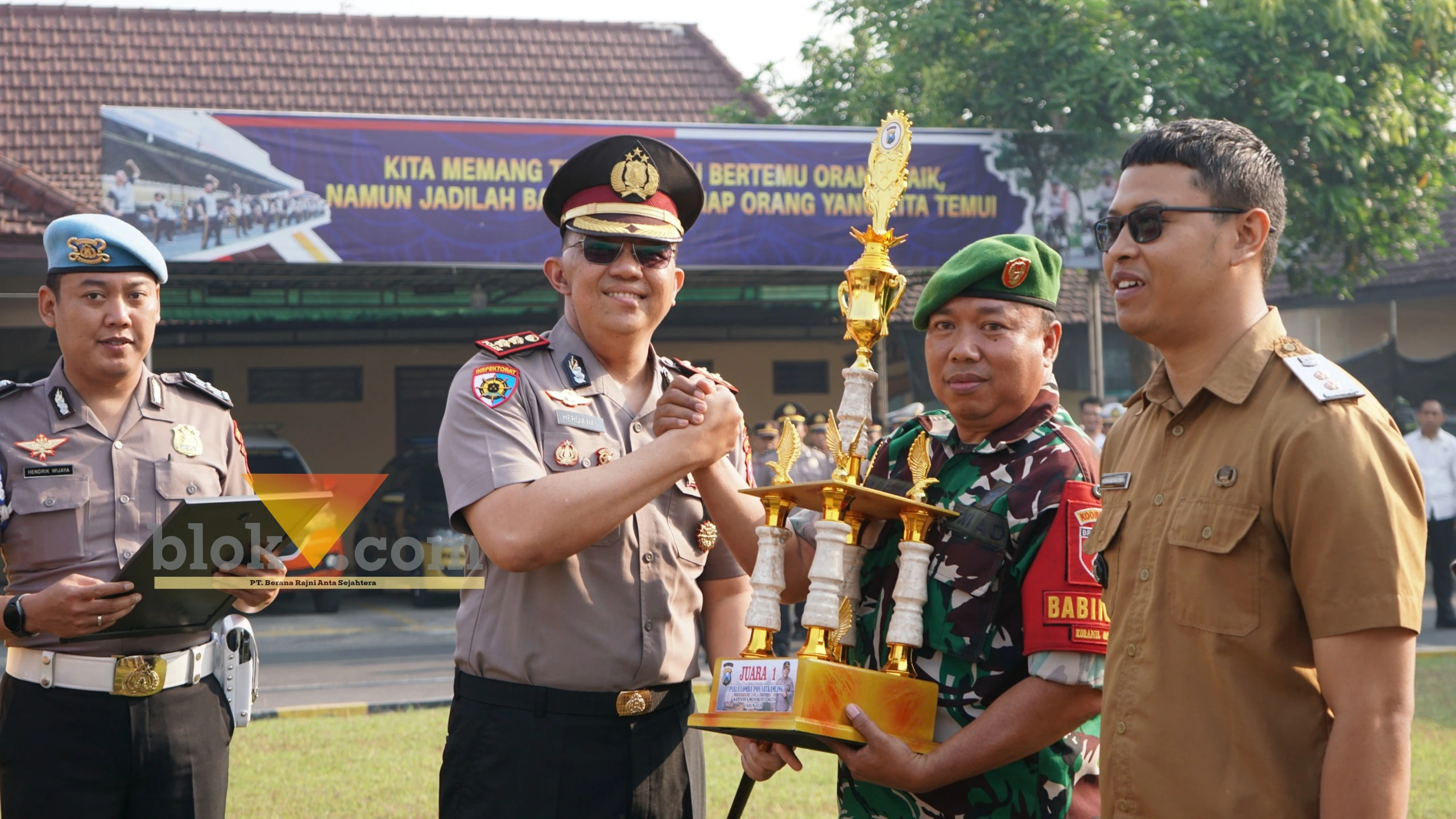Bukan Sekadar Lomba, Polres Mojokerto Kota Dorong Satkamling Tetap Aktif Jaga Kamtibmas