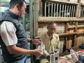 Operasi Cipta Kondisi amankan 2.307 botol miras ilegal di Kabupaten Malang (foto: Humas Polres Malang)