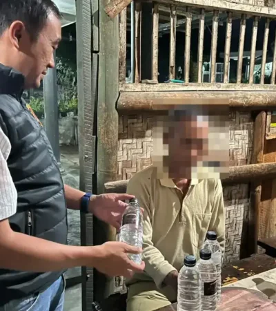 Operasi Cipta Kondisi amankan 2.307 botol miras ilegal di Kabupaten Malang (foto: Humas Polres Malang)