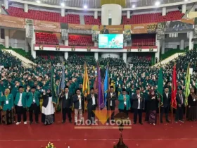 Penutupan Rangkaian OSHIKA MABA 2026 Universitas Islam Malang. (foto: blok-a.com/ M Berril Labiq)