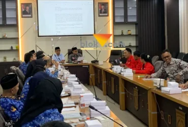 RDPU kasus tertutupnya lahan di wilayah Bukit Cemara Tuju Kecamatan Dau Kabupaten Malang (foto: blok-a.com / Yogga Ardiawan)