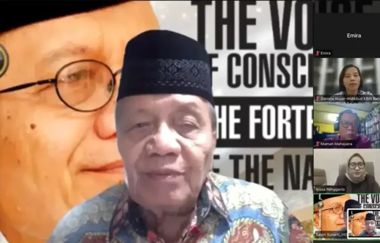 Sastrawan dan penyair Taufiq Ismail.(Foto: Dokumen kementerian kebudayaan RI)