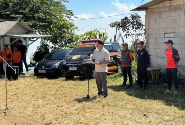 Wakil Bupati Mojokerto membuka latihan gabungan Peningkatan Kapasitas Vertical Rescue digelar di kawasan Air Terjun Caban Cawang, Desa Padusan, Kecamatan Pacet, Kabupaten Mojokerto (Foto: istimewa)