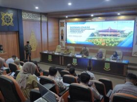 Sosialisasi kepatuhan pelaksanaan Jamsostek bagi pemberi kerja.(Foto: Kominfo)