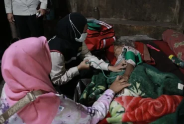 Layanan homecare Pemkab Jember menyasar warga lansia (foto: istimewa)