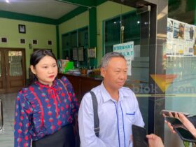 Ketua Dewan Pendidikan Kota Malang, Muchammad Fahazza usai koordinasi dengan komite SMPN 18 Malang pasca insiden, Senin (28/9/2026) (blok-a.com/Bob Bimantara Leander)