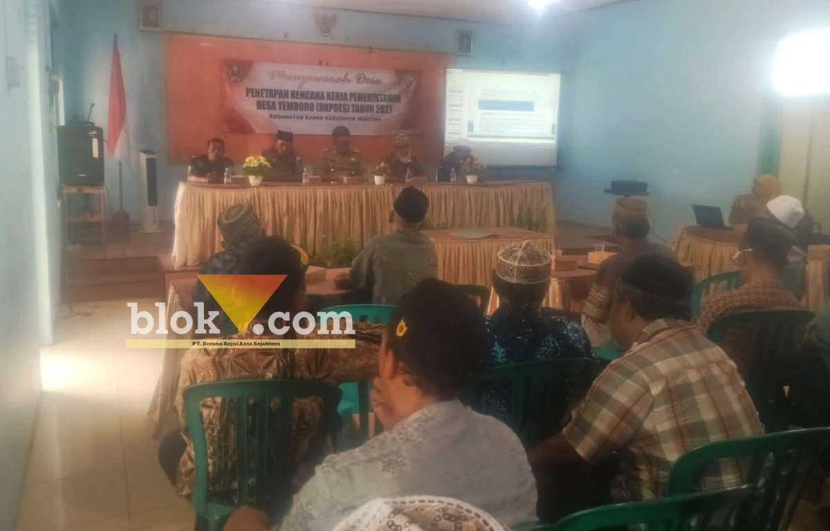 Tetapkan RKPDes 2027, Pemdes Temboro Siapkan Strategi Kurangi Ketergantungan Dana Desa