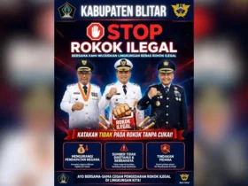 Kabupaten Blitar dan Bea Cukai RI Kampanye “Stop Rokok Ilegal”