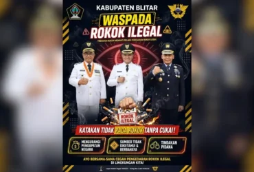 Kabupaten Blitar dan Bea Cukai Kampanye "Bahaya Rokok Ilegal"