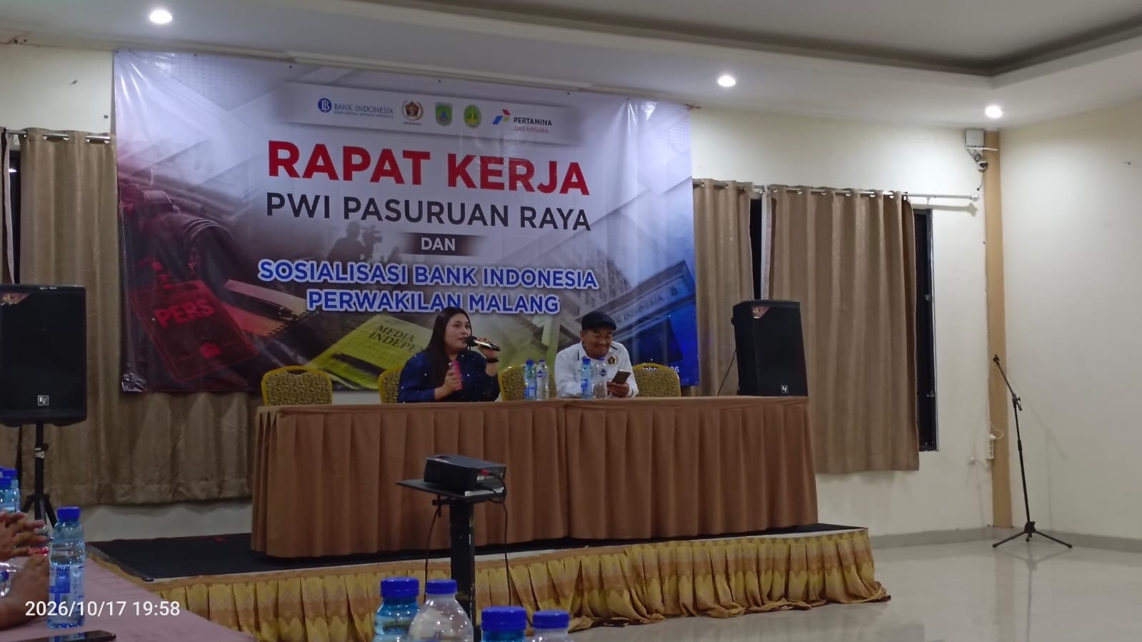 PWI Pasuruan Raya Gelar Raker di Trawas, BI Edukasi Wartawan soal Transaksi Digital dan QRIS