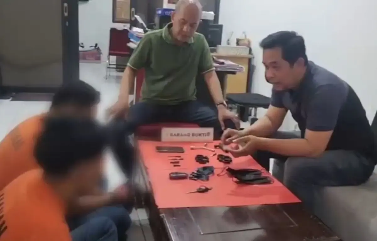 Motor Honda CRF Pekerja Pabrik Raib di NIP Ngoro, Dua Terduga Pelaku Ditangkap