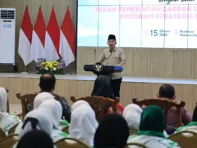 Gus Fawait dalam Rapat Koordinasi Pusat dan Daerah di Pendopo Wahyawibawagraha Kabupaten Jember, Kamis (15/10/2026) (foto: istimewa)