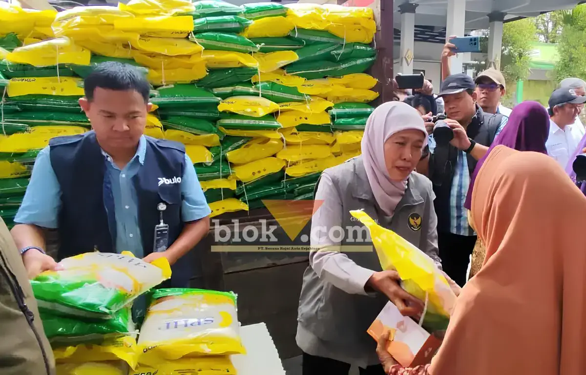 Pasar Murah Hari Jadi ke-81 Jatim di Mojokerto Diserbu Warga, Beras dan Minyak Dijual di Bawah Harga Pasaran
