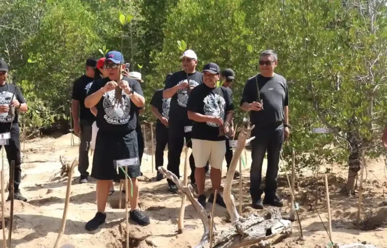 Konservasi mangrove di CMC Tiga Warna sasar 10,5 hektare per tahun (foto: istimewa)