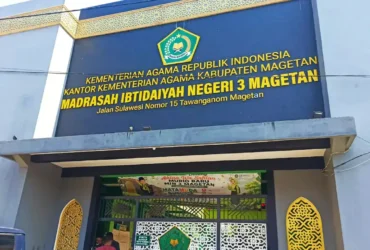 Madrasah Ibtidaiyah Negeri 3 Magetan (foto: Blok-a.com/Nanda Bagoes)