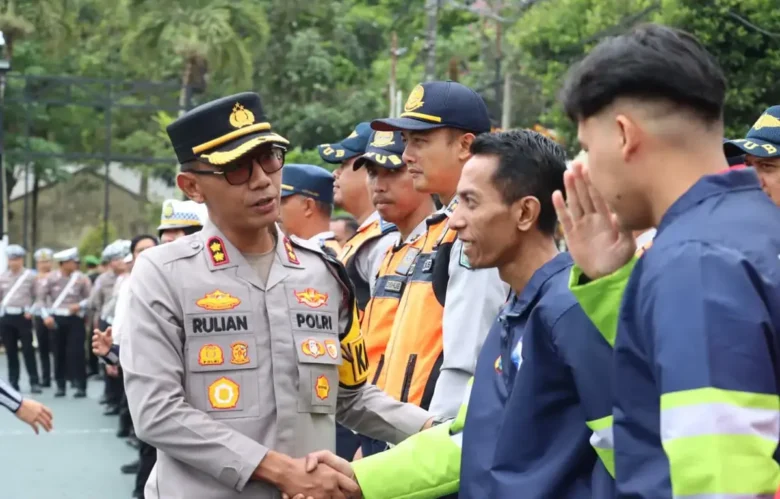Operasi Patuh Semeru 2026, Polres Malang gandeng ojol jadi mitra keselamatan (foto: istimewa)