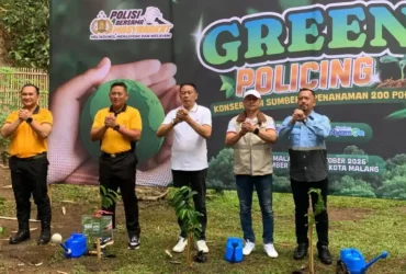 Tanam 200 pohon di Sumber Juwet, DLH Kota Malang tekankan perawatan dan perlindungan mata air (foto: istimewa)