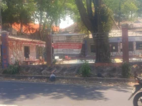 Aset Pemkab Bekas Rumah Makan dan Kolam Renang Duta di Desa Dadi, Plaosan, Magetan.