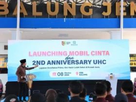 peluncuran armada Mobil Cinta oleh Bupati Jember Muhammad Fawait di halaman RSD Balung pada Kamis (8/10/2026). 