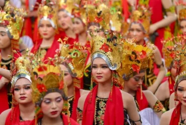 Sebanyak 200 penari dari luar daerah ikuti pagelaran tari kolosal Gandrung Sewu 2026. (Foto: dok Gandrung Sewu 2025).