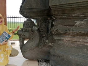 Nona Nur Madina di Yoni Gambar Desa Japanan, Kecamatan Mojowarno, Kabupaten Jombang.(Foto: Istimewa)