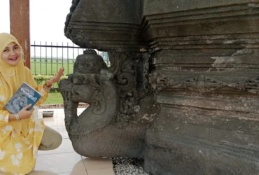 Nona Nur Madina di Yoni Gambar Desa Japanan, Kecamatan Mojowarno, Kabupaten Jombang.(Foto: Istimewa)