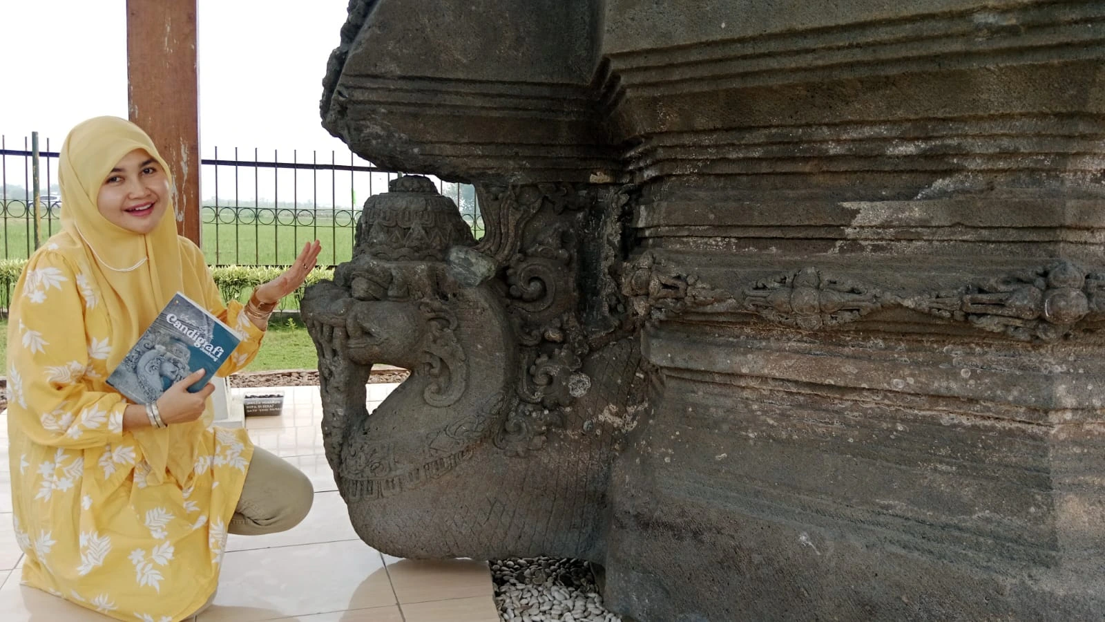 Yoni Gambar Jombang, Yoni Terbesar di Indonesia Peninggalan Era Majapahit