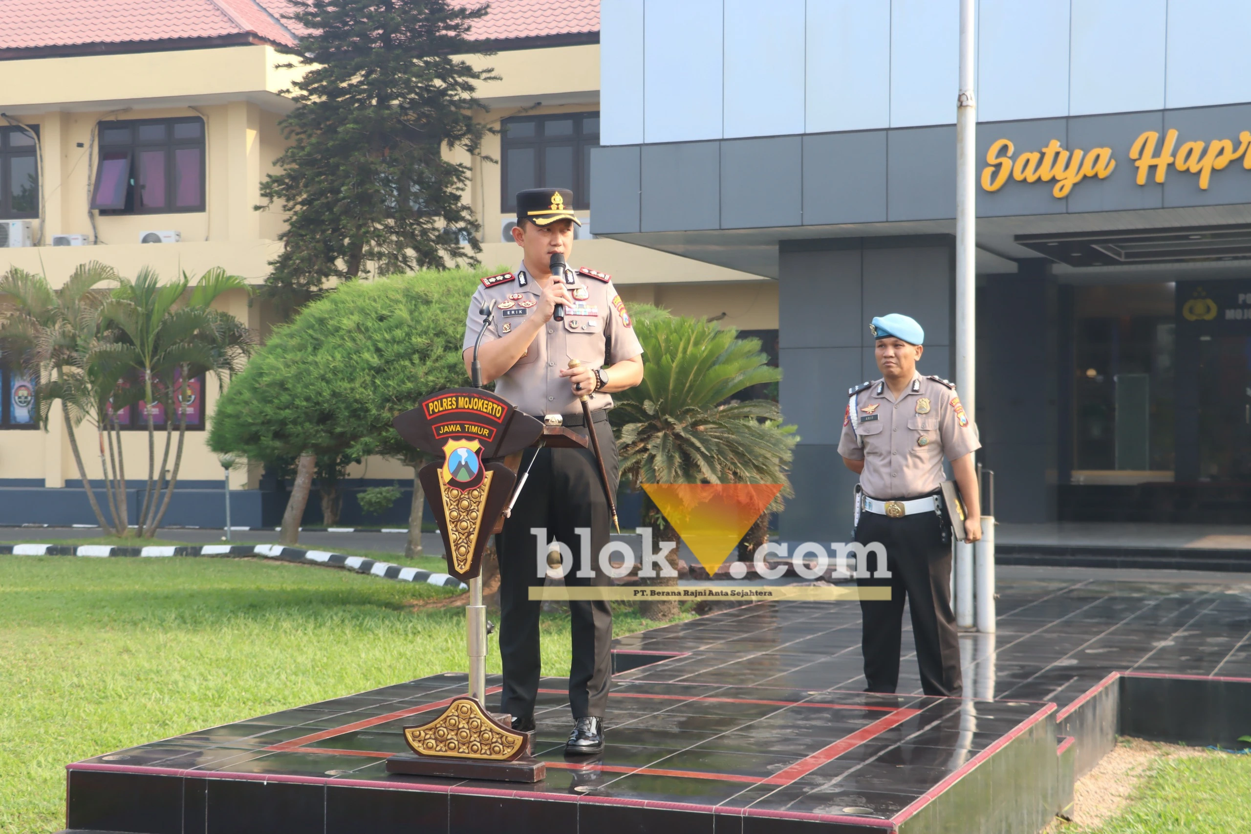 Kapolres Mojokerto Tekankan Kesiapan dan Profesionalisme Bhabinkamtibmas