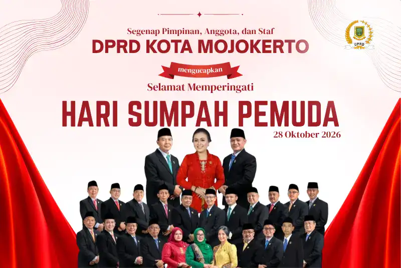 ucapan Hari Sumpah Pemuda 2026 DPRD Kota Mojokerto